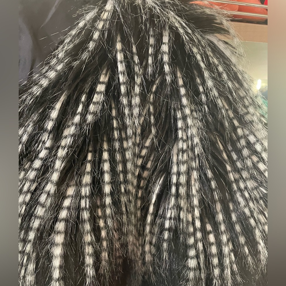 Faux fur jacket - Picture 3 of 5